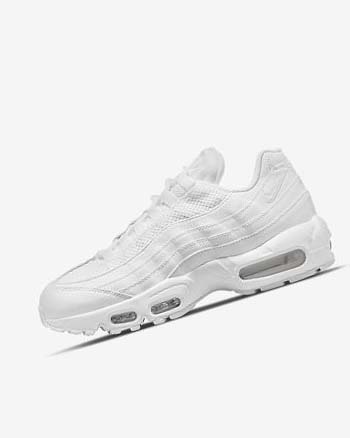 Nike Air Max 95 Blancos Metal Plateados Blancos | MX 5472